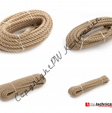 Lina naturalna jutowa - średnica: 6mm; 8mm; 10mm; 12mm; 14mm; 16mm; 18mm; 20mm; 22mm; 24mm; 26mm; 28mm; 30mm; 36mm; 40mm; 46mm; 50mm; 60mm; 70mm