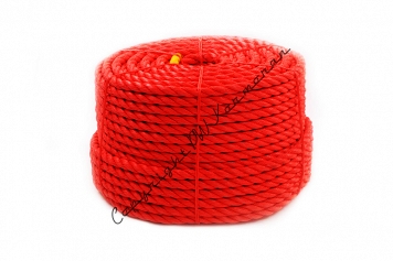 Lina Syntetyczna Polipropylenowa Kręcona, średnice: Ø 6; 8; 10; 12; 14; 16; 20; 22; 24; 26; 28; 30; 36; 40; 46; 50; 60 mm